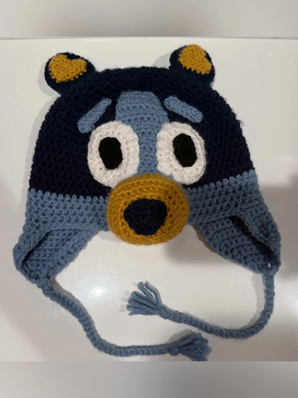 Knit Bluey beanie - fits youth M/L to adult